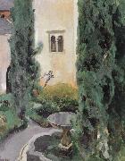 Joaquin Sorolla Courtyard oil on canvas